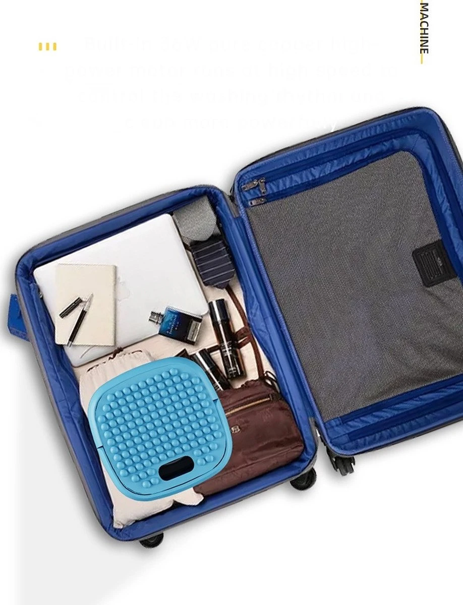 Mini Wasmachine - Camping Wasmachine - Opvouwbare Wasmachine - Handwasmachine - Fruitwasser - Kampeer Wasmachine - Valentijn - Wasdroger 7 Mini Wasmachine - Camping Wasmachine - Opvouwbare Wasmachine - Handwasmachine - Fruitwasser - Kampeer Wasmachine - Valentijn - Wasdroger - Afbeelding 5