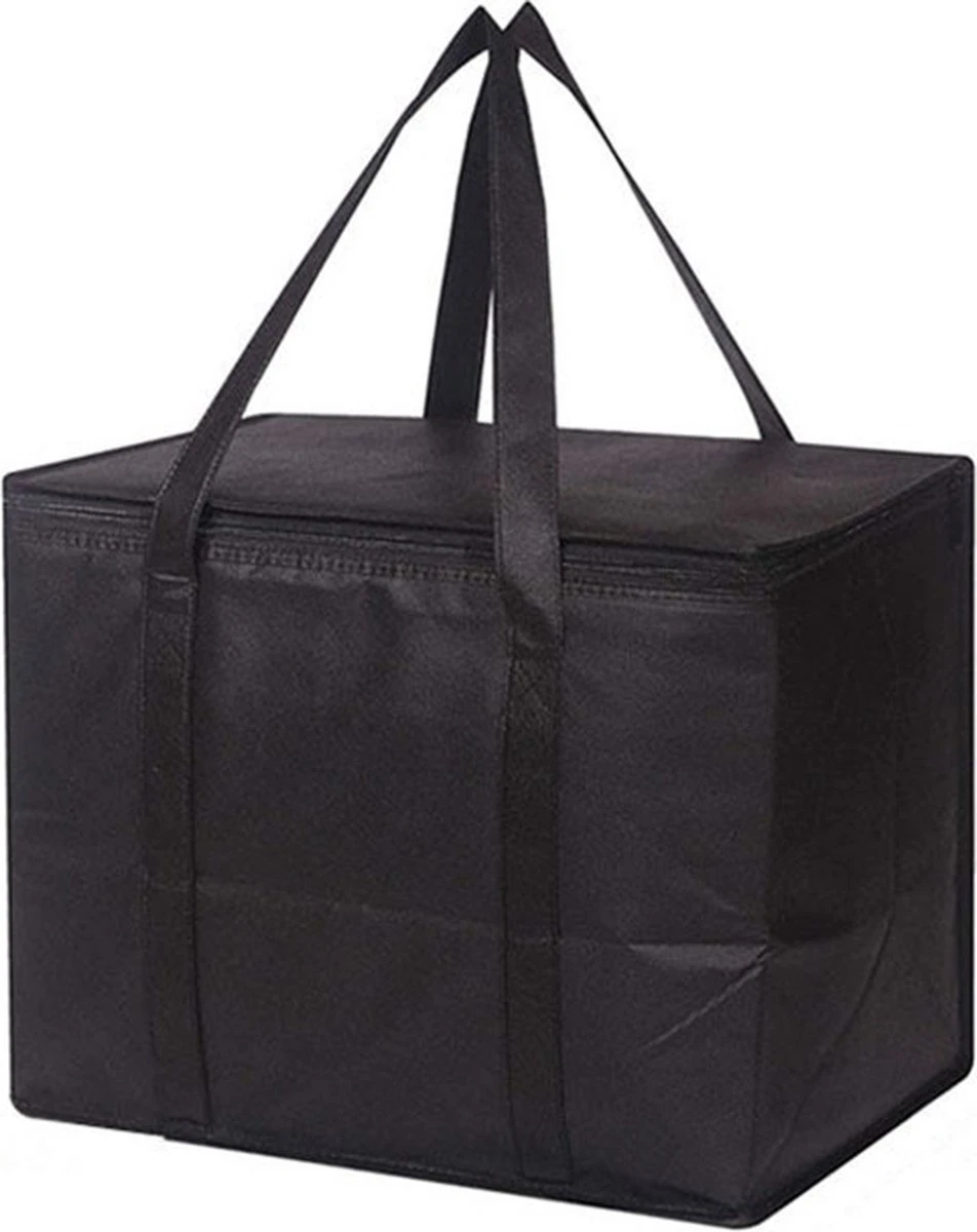 Merkloos 2 Stuks Geïsoleerde Koeltas Met Bodemplaat - Zwart 10 Merkloos 2 Stuks Geïsoleerde Koeltas Met Bodemplaat - Zwart - Afbeelding 8