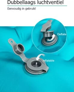 Naturehike® 3D Luchtmatras Premium - Comfortabel R-waarde 2.0 - Extra Dikke Slaapmat - Luchtbed Kamperen - Opblaasbaar Matras - Lichtgewicht - Outdoor - Camping -Buitenkampeer Winkel 961x1200 5