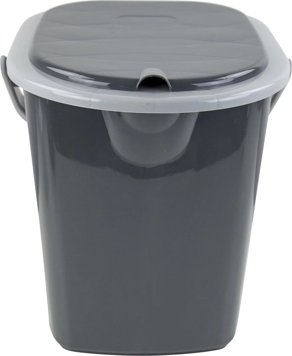 Bo-Camp Draagbaar Toilet - Vierkant 4 Bo-Camp Draagbaar Toilet - Vierkant - Afbeelding 2