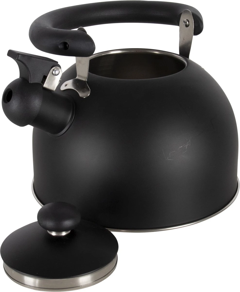 Bo-Camp Industrial - Fluitketel - Quimby - Wegklapbare Greep - 2.5 Liter 4 Bo-Camp Industrial - Fluitketel - Quimby - Wegklapbare Greep - 2.5 Liter - Afbeelding 2